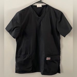 Scrub Top Black